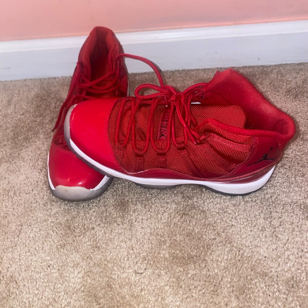 Used Red Jordans 11s